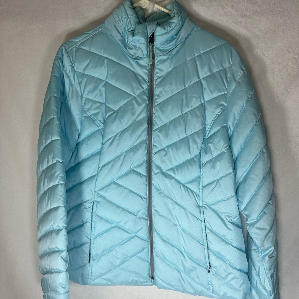 Tek Gear Sky Blue Puffer Jacket